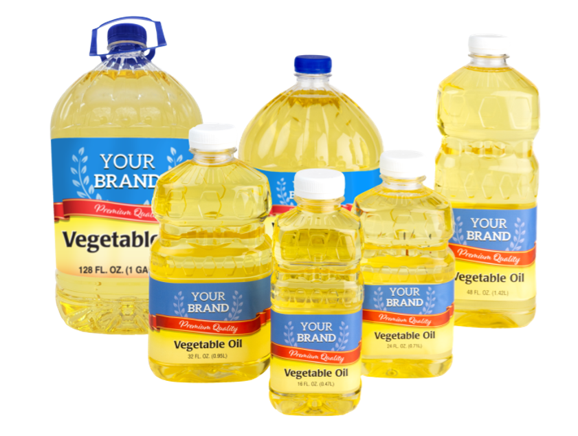 PET veg oils bottle family lowres